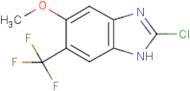 2-Chloro-5-methoxy-6-(trifluoromethyl)-1H-benzimidazole