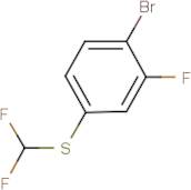 4-Bromo-3-fluorophenyl difluoromethyl sulphide