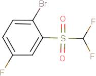 2-Bromo-5-fluorophenyl difluoromethyl sulphone