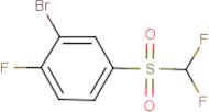 3-Bromo-4-fluorophenyl difluoromethyl sulphone