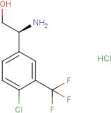 (2S)-2-Amino-2-[4-chloro-3-(trifluoromethyl)phenyl]ethanol hydrochloride