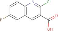 2-Chloro-6-fluoroquinoline-3-carboxylic acid