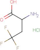 2-Amino-4,4,4-trifluorobutanoic acid hydrochloride