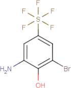 3-Amino-5-bromo-4-hydroxyphenylsulphur pentafluoride