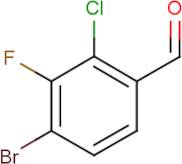 4-Bromo-2-chloro-3-fluorobenzaldehyde