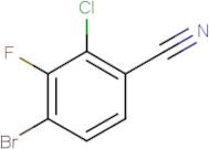 4-Bromo-2-chloro-3-fluorobenzonitrile