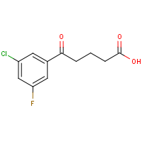 5-(3-Chloro-5-fluorophenyl)-5-oxovaleric acid