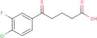 5-(4-Chloro-3-fluorophenyl)-5-oxovaleric acid