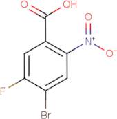 4-Bromo-5-fluoro-2-nitrobenzoic acid