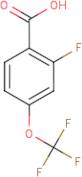 2-Fluoro-4-(trifluoromethoxy)benzoic acid