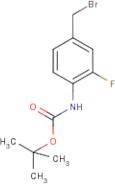 4-Amino-3-fluorobenzyl bromide, N-BOC protected