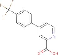 4-[4-(Trifluoromethyl)phenyl]pyridine-2-carboxylic acid