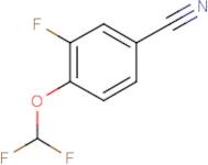 4-(Difluoromethoxy)-3-fluorobenzonitrile
