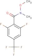 2,6-Difluoro-N-methoxy-N-methyl-4-(trifluoromethyl)benzamide