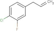 3-(4-Chloro-3-fluorophenyl)prop-1-ene