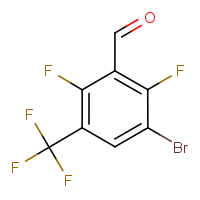 3-Bromo-2,6-difluoro-5-(trifluoromethyl)benzaldehyde