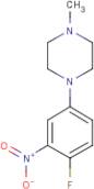 1-(4-Fluoro-3-nitrophenyl)-4-methylpiperazine