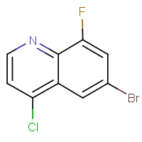 6-Bromo-4-chloro-8-fluoroquinoline