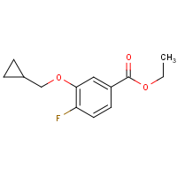 Ethyl 3-(cyclopropylmethoxy)-4-fluorobenzoate