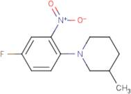 1-(4-Fluoro-2-nitrophenyl)-3-methylpiperidine