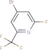 4-Bromo-2-fluoro-6-(trifluoromethyl)pyridine