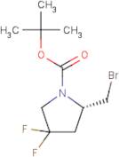 tert-Butyl (2S)-2-(bromomethyl)-4,4-difluoropyrrolidine-1-carboxylate