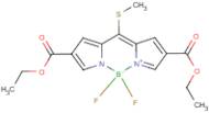 2,8-(Diethoxycarbonyl)-9-(methylthio)bipyrromethene difluoroborate