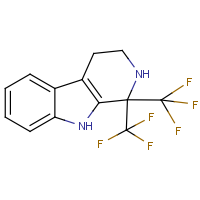 1,1-Bis(trifluoromethyl)-2,3,4,9-tetrahydro-1H-b-carboline