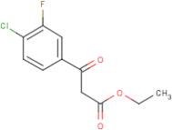 Ethyl (4-chloro-3-fluorobenzoyl)acetate