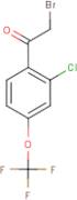 2-Chloro-4-(trifluoromethoxy)phenacyl bromide