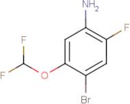 4-Bromo-5-(difluoromethoxy)-2-fluoroaniline