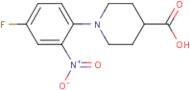 1-(4-Fluoro-2-nitrophenyl)piperidine-4-carboxylic acid