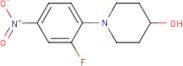 1-(2-Fluoro-4-nitrophenyl)piperidin-4-ol