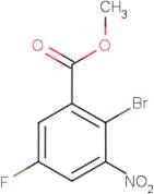 Methyl 2-bromo-5-fluoro-3-nitrobenzoate