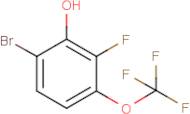 6-Bromo-2-fluoro-3-(trifluoromethoxy)phenol