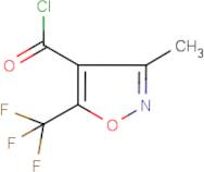 3-Methyl-5-(trifluoromethyl)isoxazole-4-carbonyl chloride