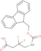 4-{[(9H-fluoren-9-ylmethoxy)carbonyl]amino}-3,3-difluorobutanoic acid