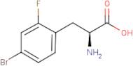 (2S)-2-amino-3-(4-bromo-2-fluorophenyl)propanoic acid