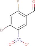 4-Bromo-2-fluoro-5-nitrobenzaldehyde