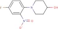 1-(4-Fluoro-2-nitrophenyl)piperidin-4-ol