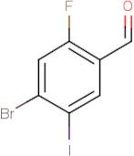 4-Bromo-2-fluoro-5-iodobenzaldehyde