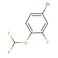 4-Bromo-2-fluorophenyl difluoromethyl sulphide