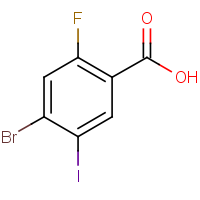 4-Bromo-2-fluoro-5-iodobenzoic acid