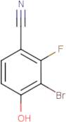 3-Bromo-2-fluoro-4-hydroxybenzonitrile