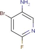 3-Amino-4-bromo-6-fluoropyridine