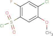 4-Chloro-2-fluoro-5-methoxybenzenesulphonyl chloride