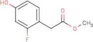 Methyl 2-(2-fluoro-4-hydroxyphenyl)acetate