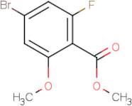 Methyl 4-bromo-2-fluoro-6-methoxybenzoate