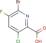 6-Bromo-3-chloro-5-fluoropicolinic acid