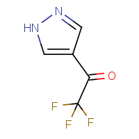 2,2,2-Trifluoro-1-(1H-pyrazol-4-yl)ethanone